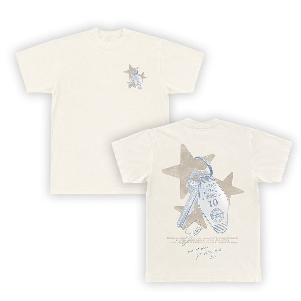 3 STAR TOUR TEE [PRE-ORDER]